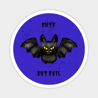 Super cute evil bat Magnet